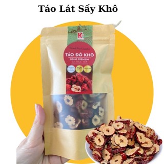 Táo đỏ thái lát sấy khô gói 100g