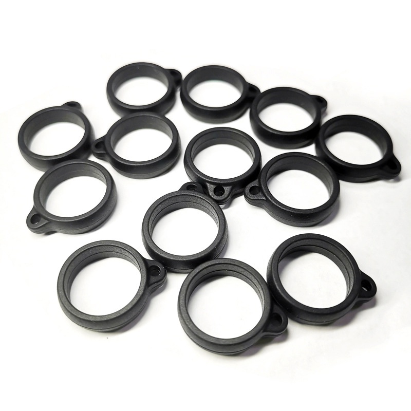 Vòng Đeo Tay Silicon Màu Đen 8mm 13 '' 40mm Chống Trượt