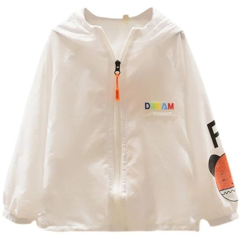 Áo Khoác Chống Nắng Tia UV Trọng Lượng Nhẹ Thoáng Khí Thời Trang Mùa Hè Cho Bé Trai