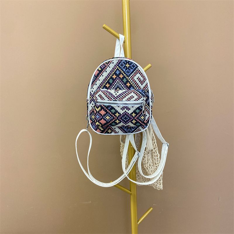 Túi Đeo Vai Thêu Họa Tiết Phong Cách Dân Tộc Độc Đáo Thời Trang Cho Nữ
