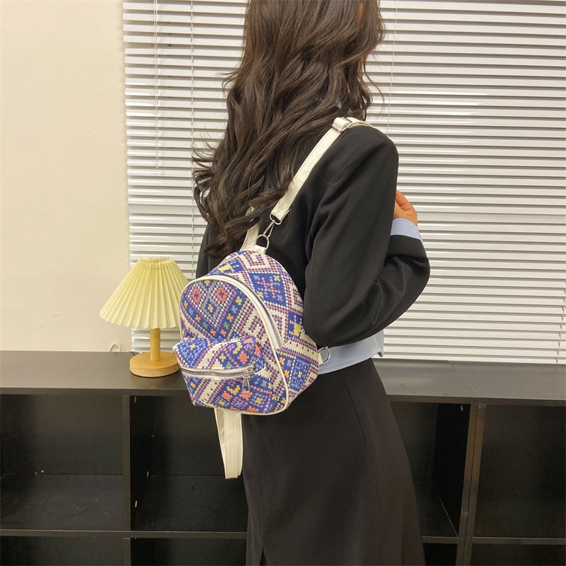 Túi Đeo Vai Thêu Họa Tiết Phong Cách Dân Tộc Độc Đáo Thời Trang Cho Nữ