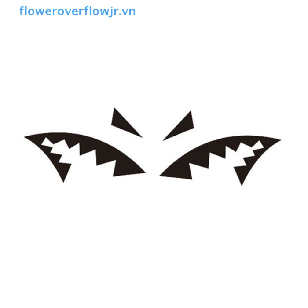 1 Đề Can Vinyl Hình Vây Cá Mập Dán Trang Trí Xe Hơi