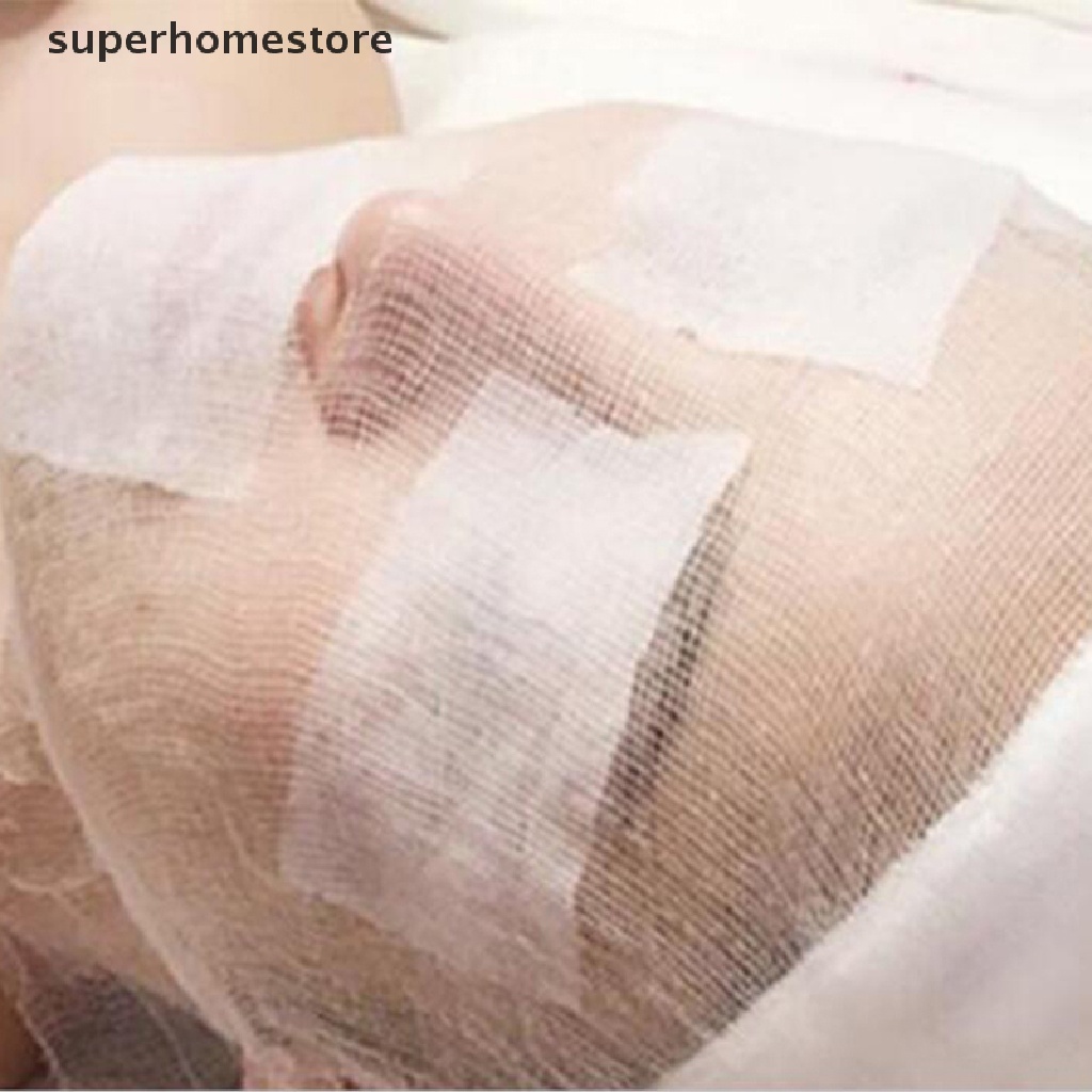 Bộ 100 Mặt Nạ Gạc Mặt Siêu Mỏng 35cm * 30cm Giảm Mỡ Loại Bỏ Túi Mắt Giày Thể Thao Uyii UYI Năng Động Hợp Thời Trang