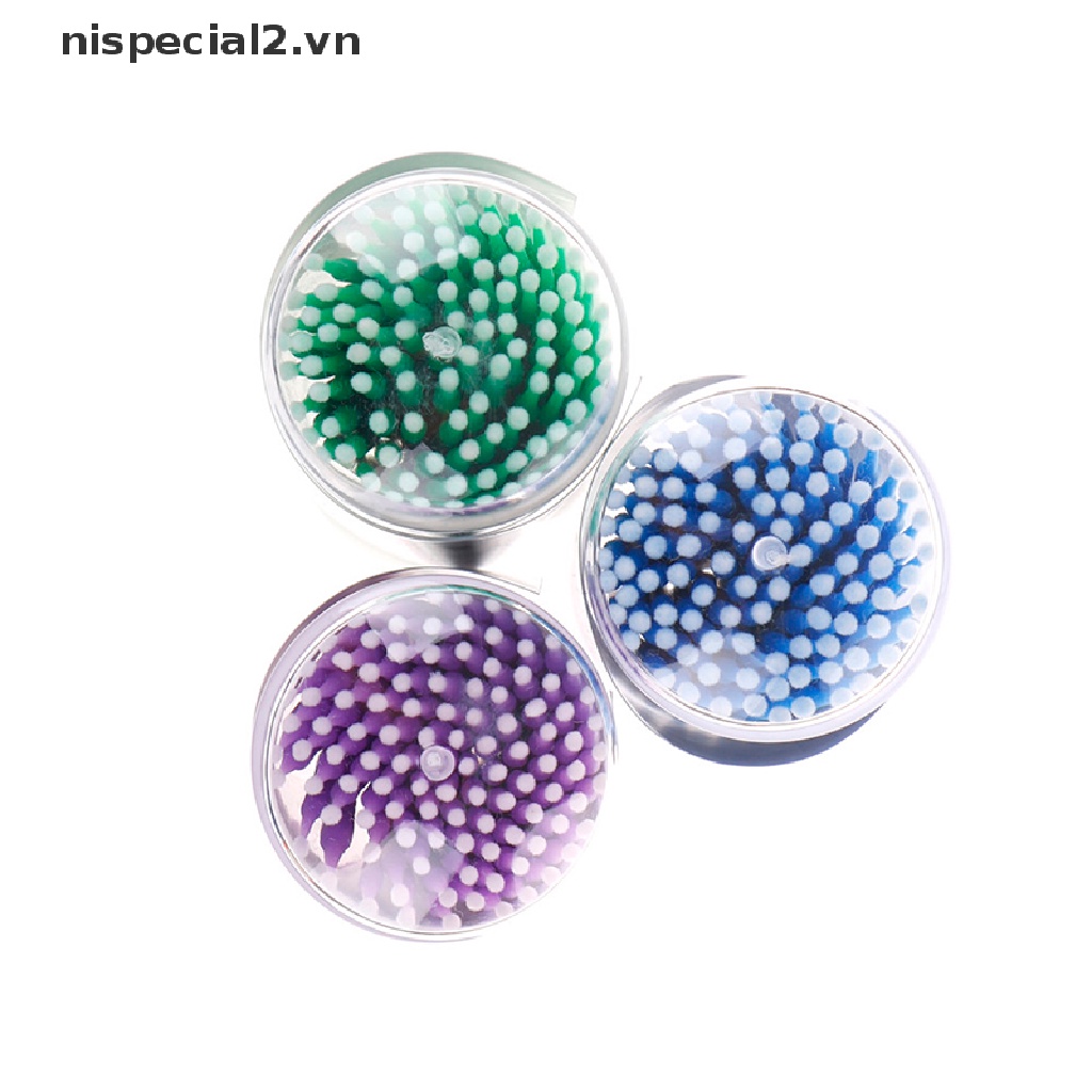 Set 100 Tăm Bông Micro Trang Điểm Lông Mi Sử Dụng Một Lần