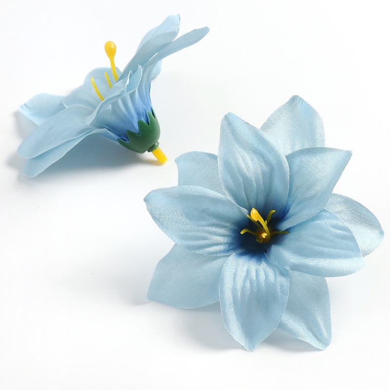 Hoa Lily Nhân Tạo Cho Trang Trí Nhà Ở 9cm DIY 1 Cái