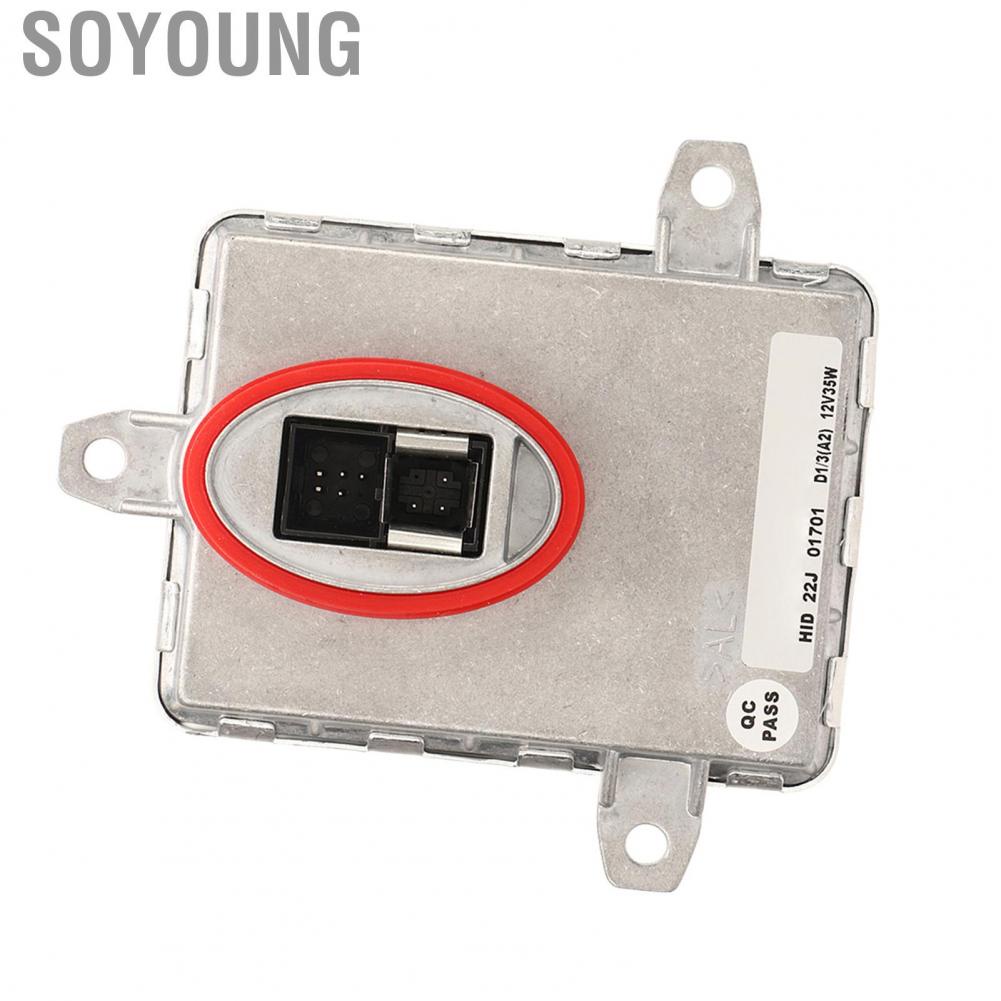 Soyoung 63117182520  Stable Output High Performance Xenon HID Headlight Ballast Aluminium Alloy Less Interference for E92 E93 E90 M3 E63