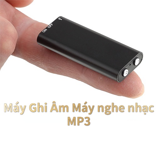 Máy Ghi Âm Máy nghe nhạc MP3 mini USB di động dung lượng 8/16gb hỗ trợ thẻ nhớ TF tiện dụng