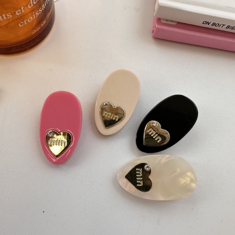 Kẹp Tóc Hình Trái Tim Thời Trang Hàn Quốc Chất Lượng Cao