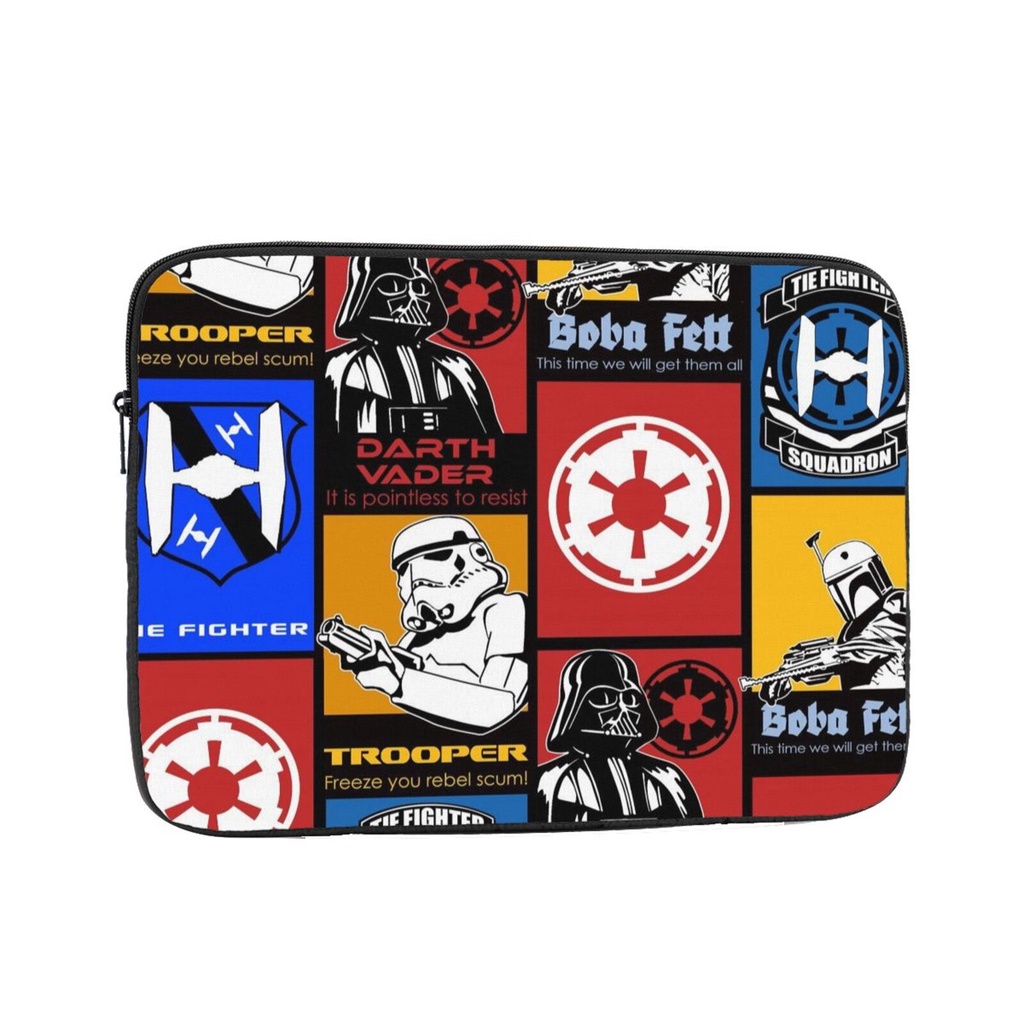Túi Đựng Bảo Vệ Laptop 10-17 Inch Chống Sốc Không Thấm Nước Họa Tiết Star Wars