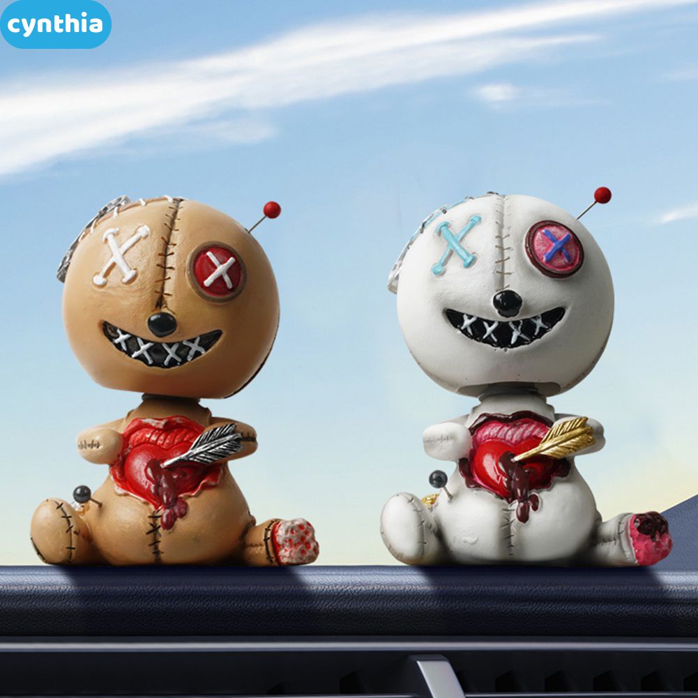 1 Con Búp Bê Voodoo Lắc Đầu Đồ Chơi Xích Đu Ô Tô Đồ Trang Trí Bảng Điều Khiển Bằng Nhựa Trang Trí Nội Thất Ô Tô Cyn