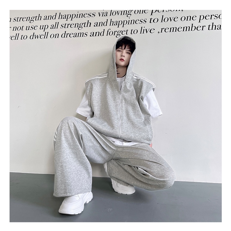 Bộ Đồ Thể Thao Hai Mảnh Áo Hoodie Phối Ruy Băng + Quần Dài Thời Trang Mùa Hè Hàng Mới 2023