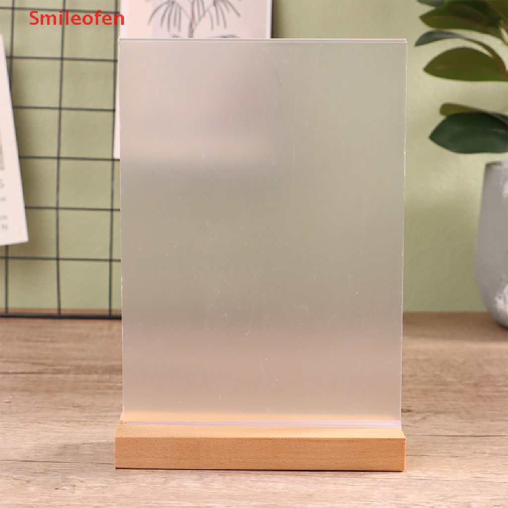 Bộ Thẻ Ảnh Bằng Acrylic Hình Mặt Cười Dễ Thương Xinh Xắn