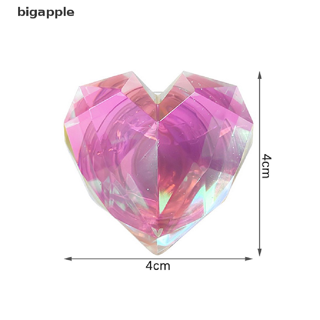 Bigapple Giá Đỡ Điện Thoại Dán Đệm Khí Thu Gọn Được Hình Trái Tim Laser Sáng Tạo RDG