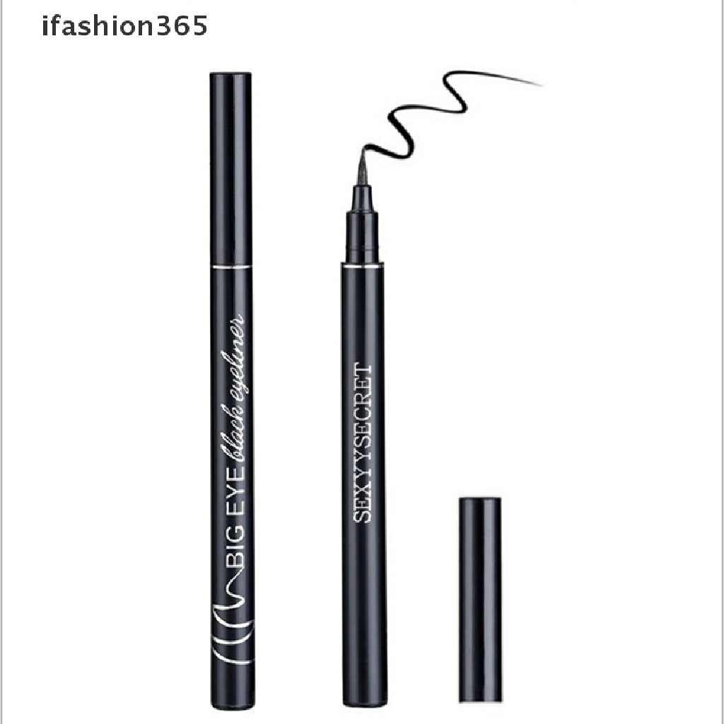 Bút Kẻ Mắt Dạng Lỏng Màu Đen Lâu Trôi Chống Thấm Nước ifashion365
