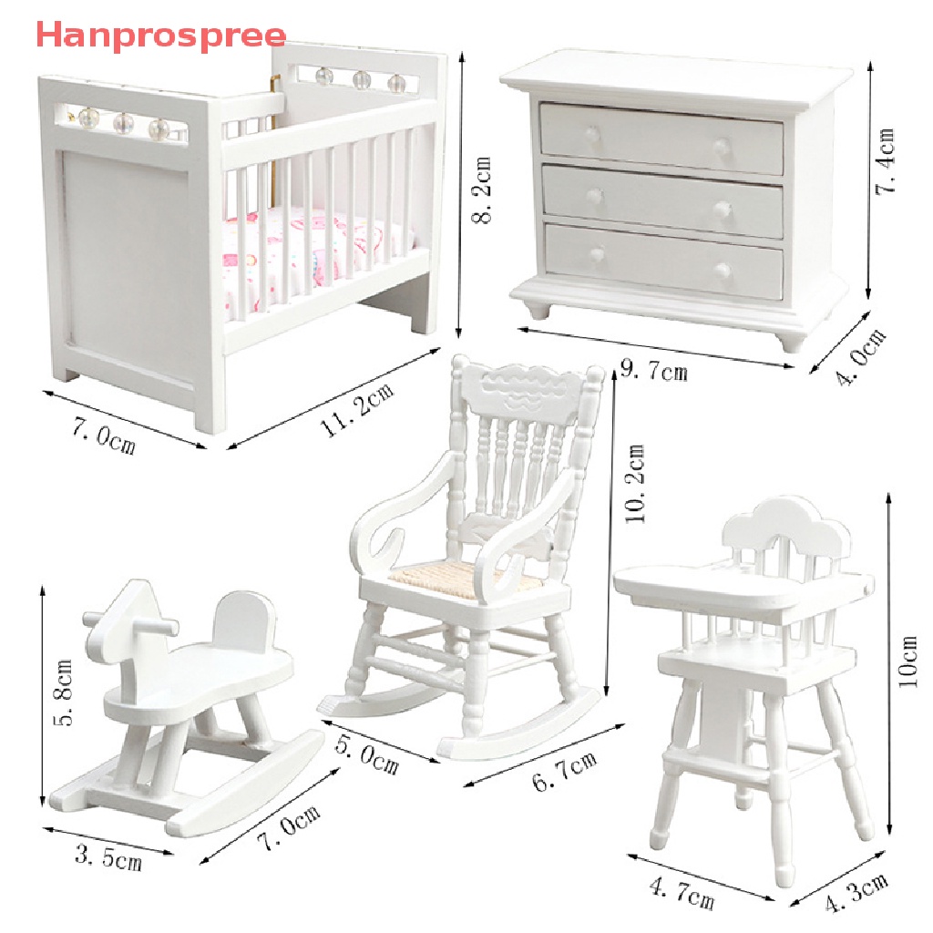 Mô Hình Ngựa Bập Bênh Tỉ Lệ 1: 12 Trang Trí Nhà Búp Bê