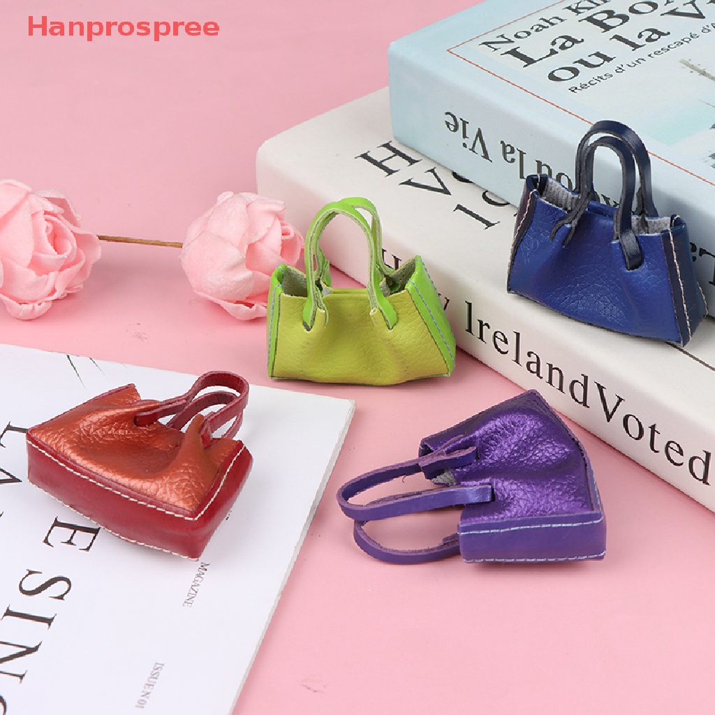 Túi Xách Da PU Trang Trí Nhà Búp Bê Tỉ Lệ 1 / 6 1 / 12