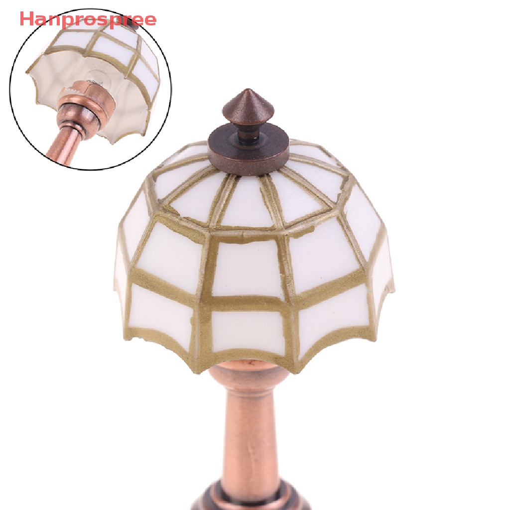 Mô Hình Đèn Bàn Mini 12V 1: 12 Dùng Để Trang Trí Nhà Búp Bê