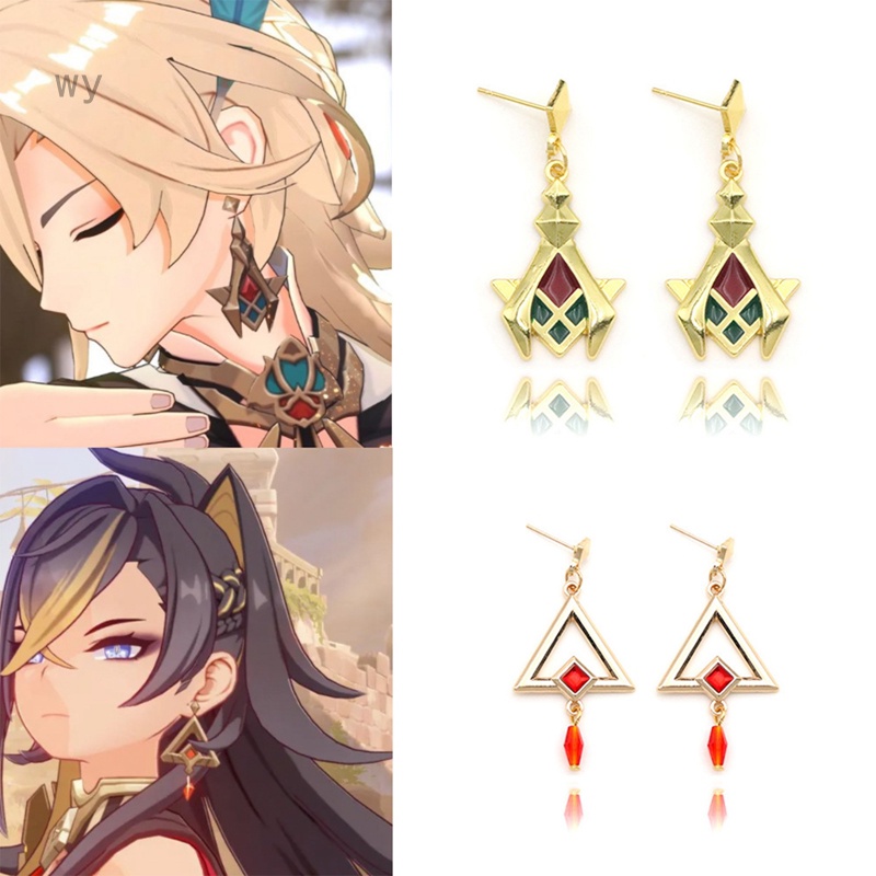 Wy Khuyên Tai Anime Genshin Va Chạm Xung Quanh Dhiyakawi