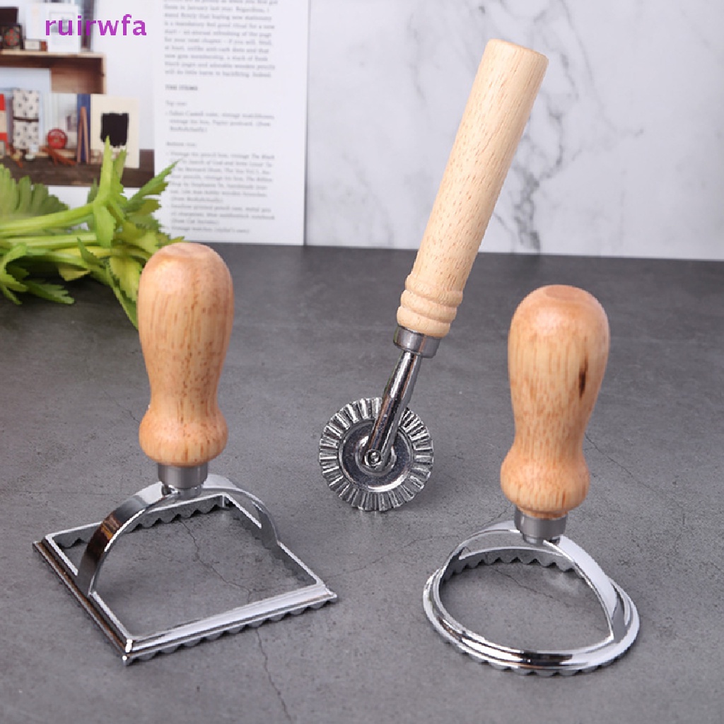 Ruirwfa Ravioli Bộ Dụng Cụ Làm Pasta Nhấn Dụng Cụ Làm Bánh Ravioli Cho Nhà Bếp Mới