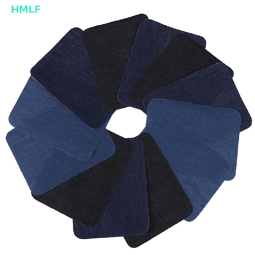 Hm 12 Miếng Vá Ủi Lên Quần Jean El May Quần Áo Đầu Gối LF