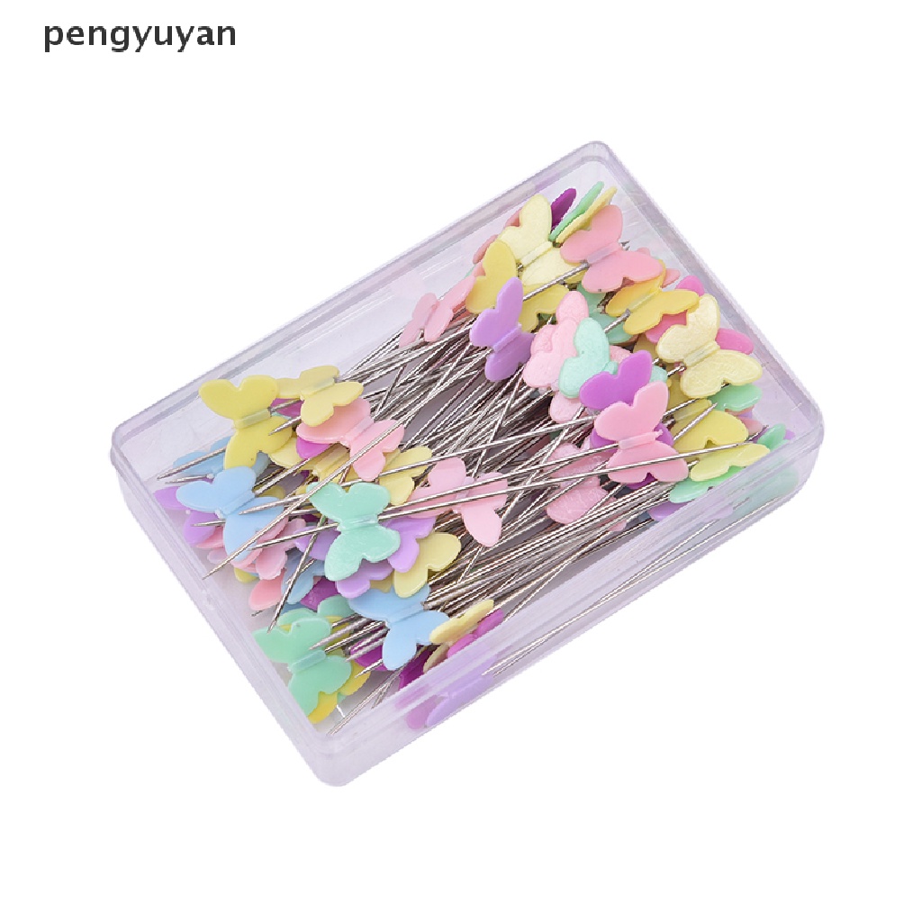 Bộ 100 Ghim Kim Khâu DIY Kèm Hộp Đựng Tiện Lợi