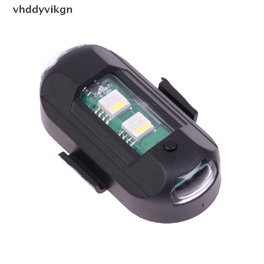 Đèn LED Tín Hiệu USB 7 Màu Chống Va Chạm Gắn Đuôi Xe Đạp
