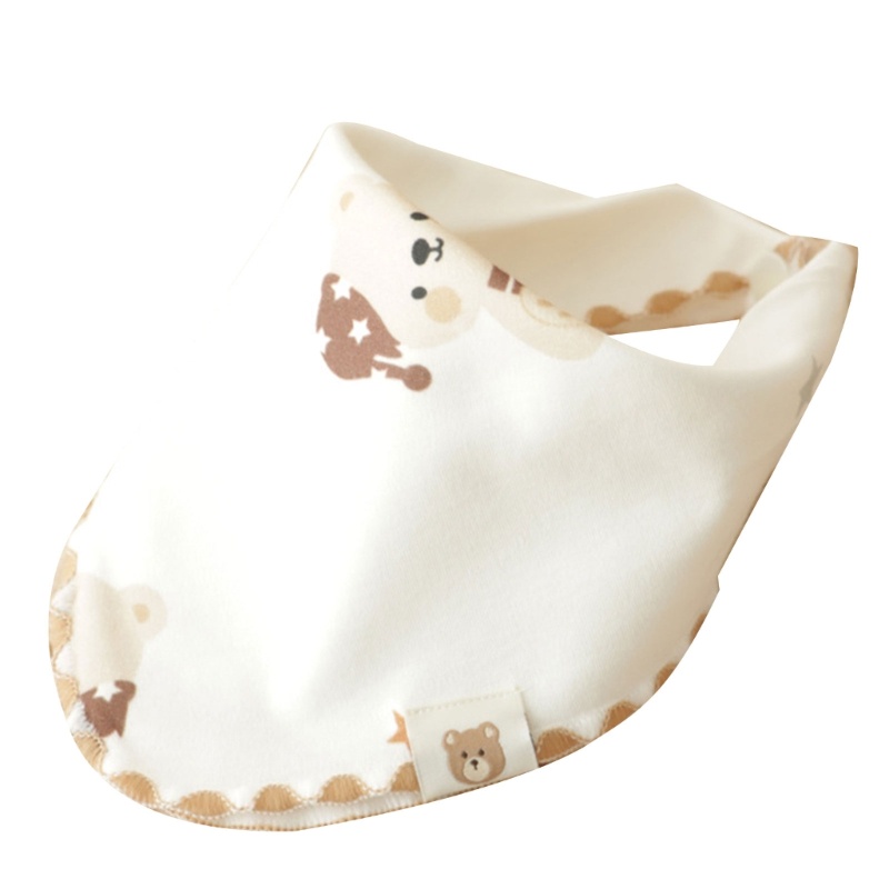 Yếm Ăn Cotton Nhiều Họa Tiết Dành Cho Bé Trai Gái