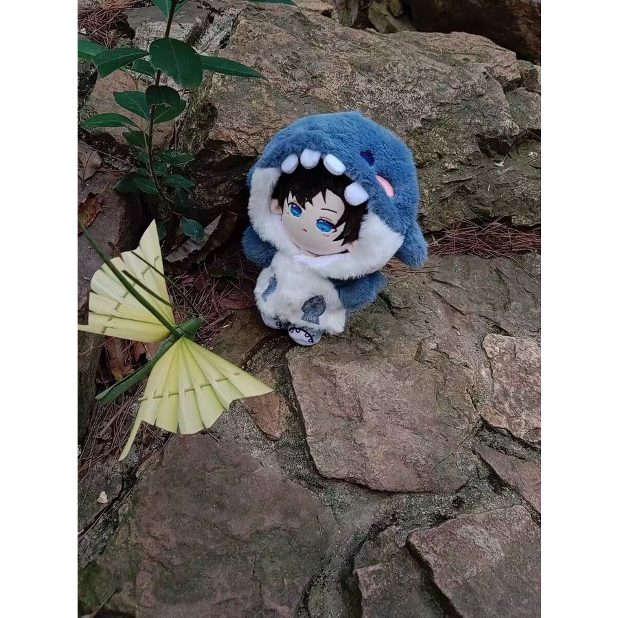 Cá Mập Nhồi Bông 20cm Xinh Xắn Cho Búp Bê