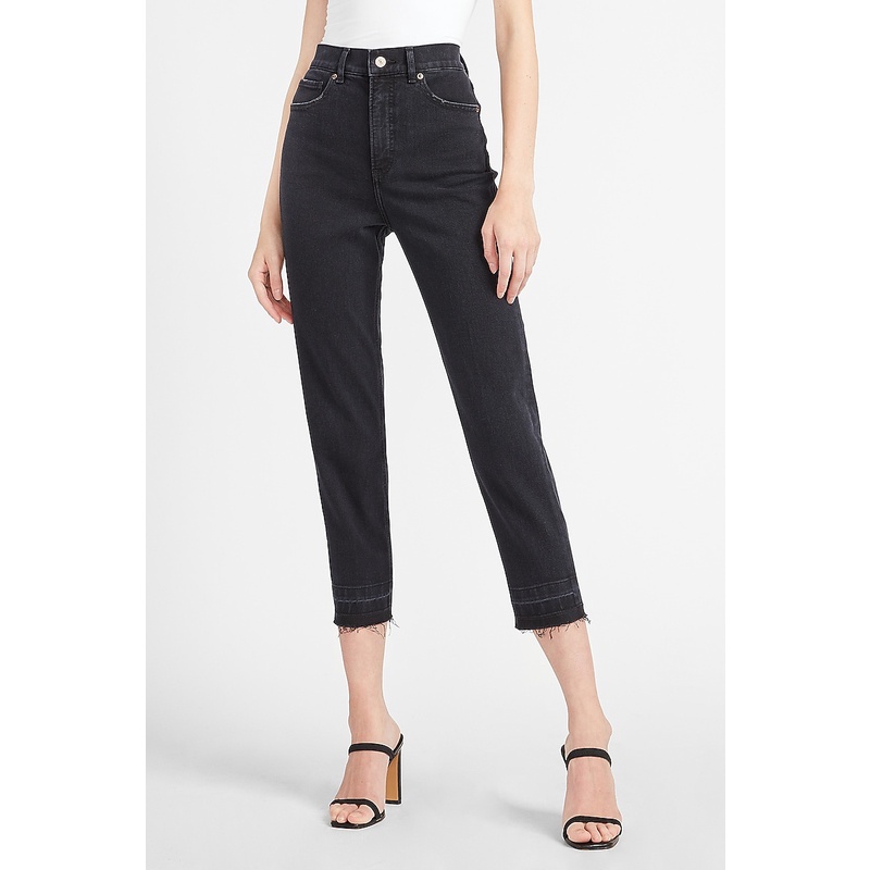 Quần jean EXPR3SS ống ôm wash 2 màu không lai