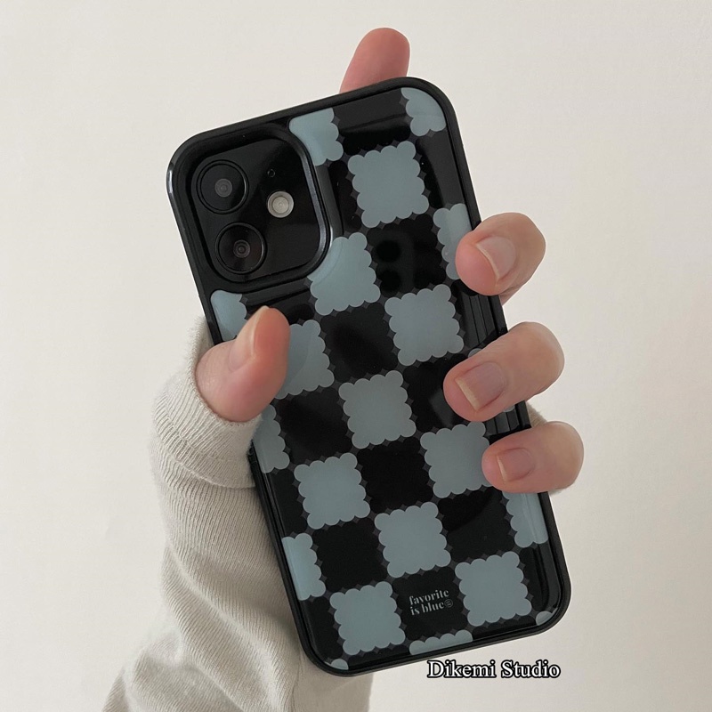 Ốp Điện Thoại Mềm Viền Đen Hình Bánh Quy / Bánh Quy Cho iphone 14pro / 13pro / 14promax / 13promax / 12 / 11 / xsmax / xr