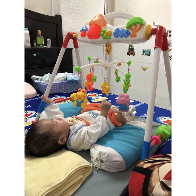 Kệ chữ a hình nấm có nhạc đèn K5 hàng Việt nam an toàn cho bé