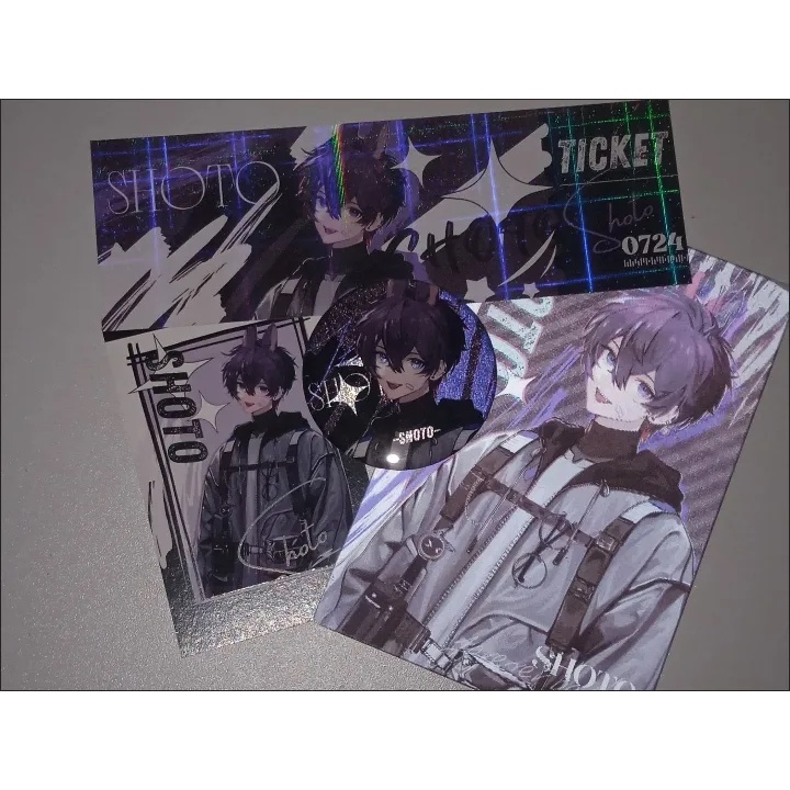 Mountain Blue/vtuber Anchor shoto Fan Peripheral