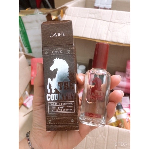Nước Hoa Ngựa The Country Thái Lan 22ml Hương Thơm Dịu Nhẹ