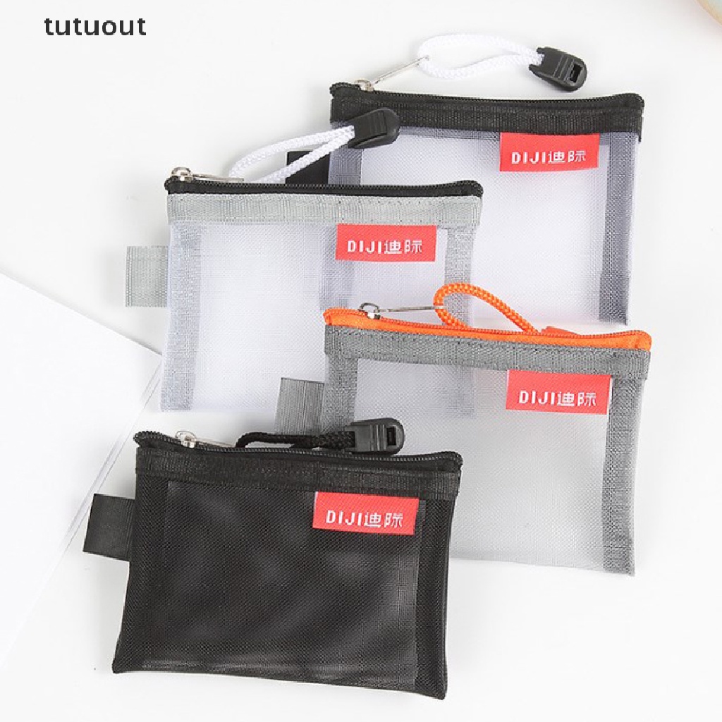 Túi Lưới Mini Đựng Tiền Xu / Tai Nghe / Thẻ Tín Dụng Tiện Lợi