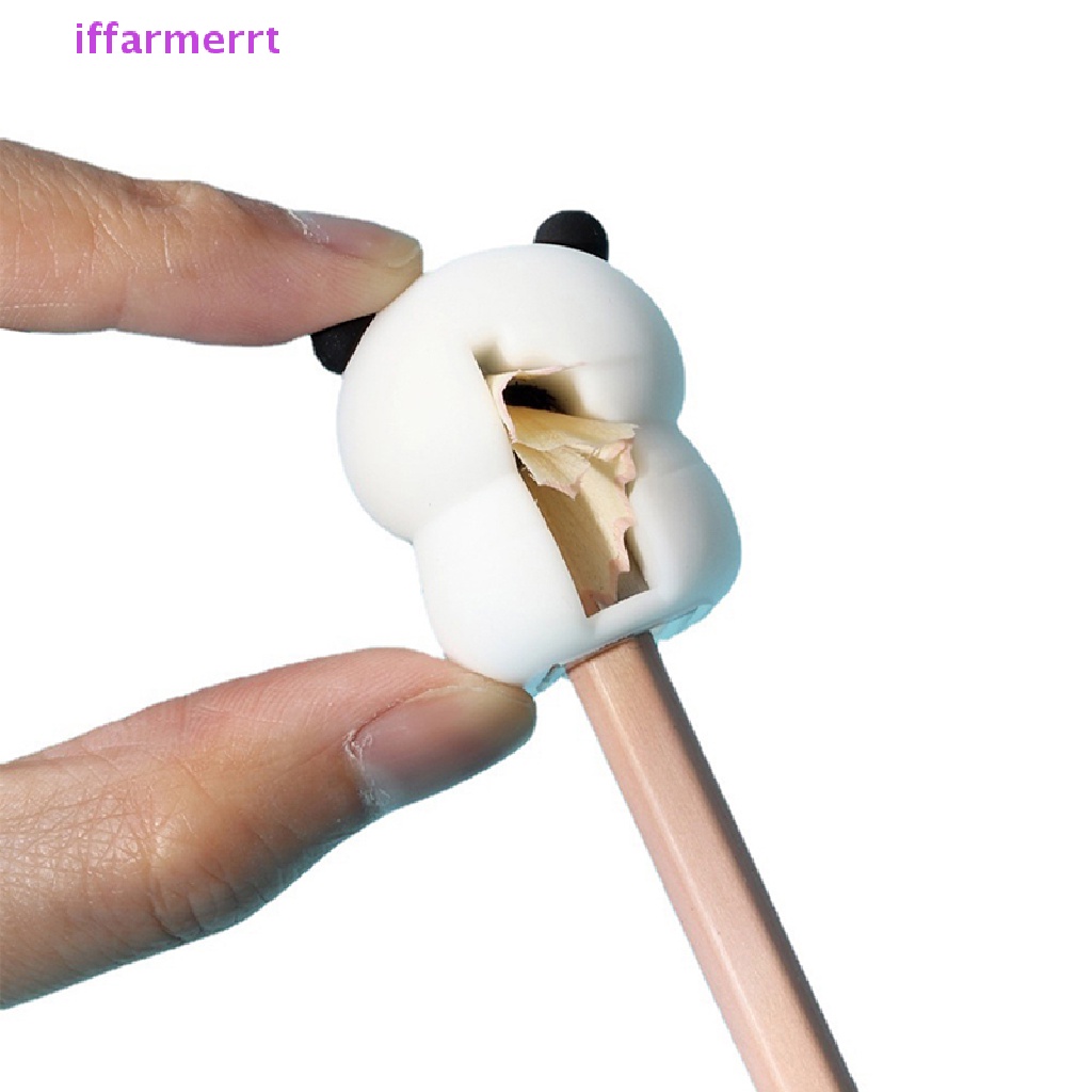 Đồ Chuốt Bút Chì Bằng Silicon Hình Gấu Trúc Dễ Thương