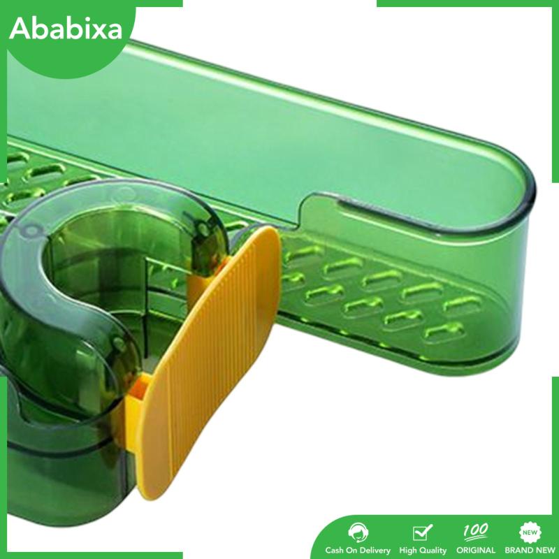 [Ababixa] Giá Đỡ Bọt Biển Rửa Chén / Xà Phòng / Mút Ráo Nước Có Thể Điều Chỉnh Cho Bồn Rửa Nhà Bếp