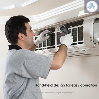 SMART SENSOR Hand-held CFCs HCFCs HFCs Halogen Gas Detector Refrigerant Air Conditioning Detector Freon Gas Leak Tester