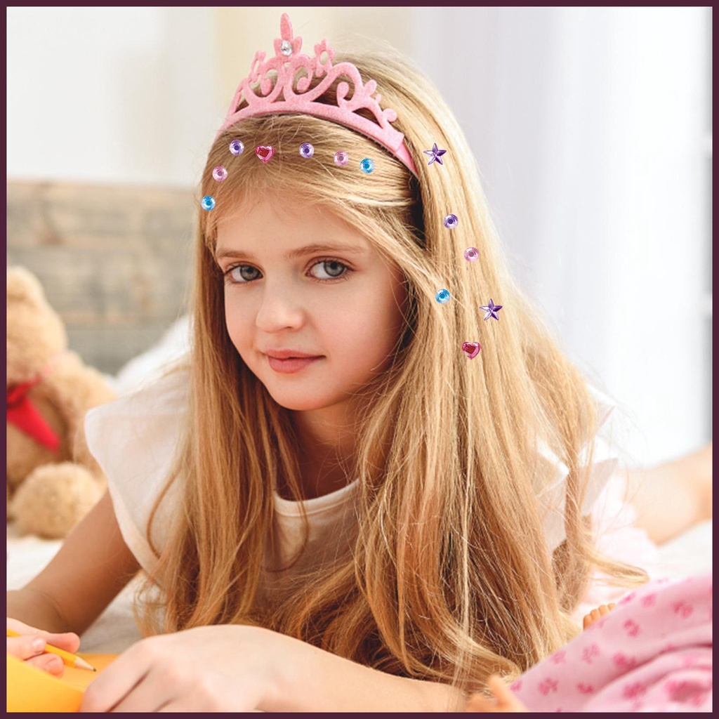 Dụng Cụ Tạo Kiểu Tóc Đính Đá Quý Lấp Lánh