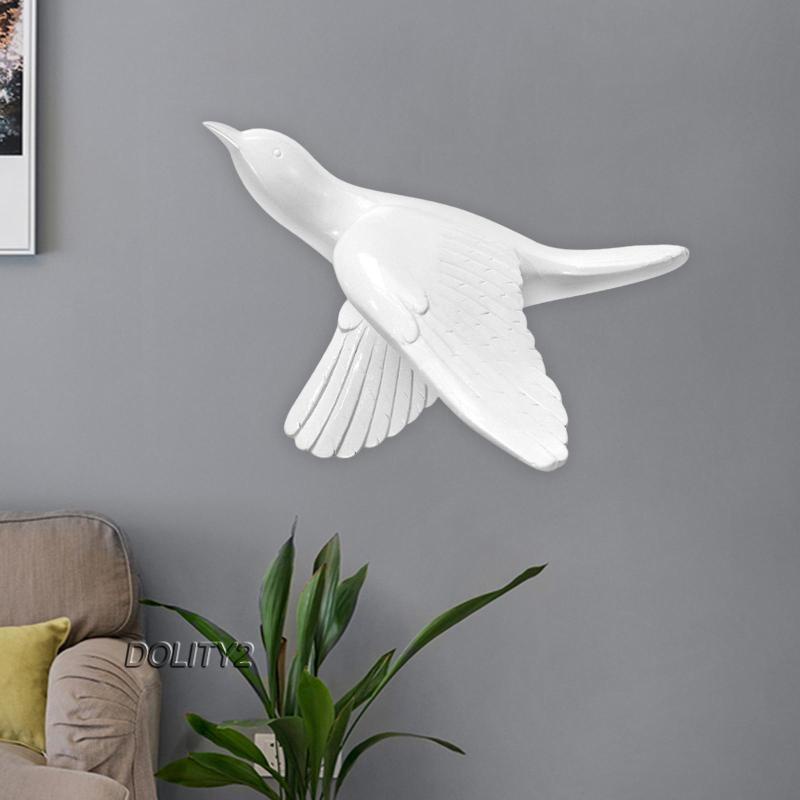 [Dolity2] Tượng Treo Tường Trang Trí Hình Chim Nhạn Sáng Tạo DIY Cho Quán Cà Phê Cửa Hàng
