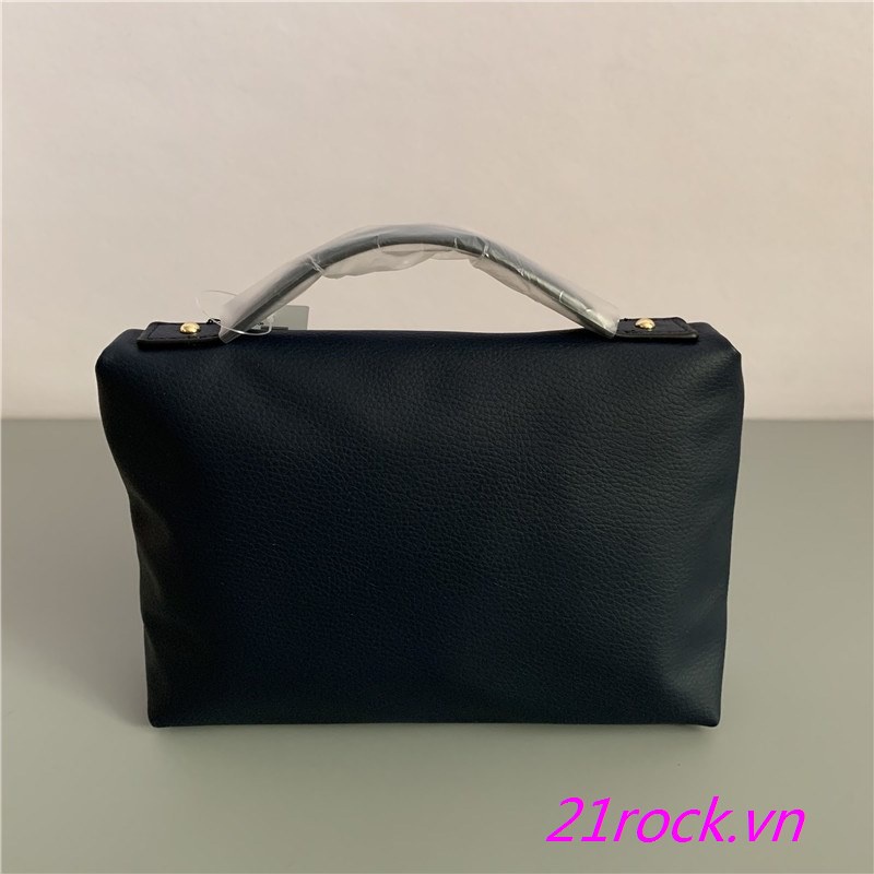 Bán Chạy ~ Túi Đựng Mỹ Phẩm Estee Lauder Da Pu Mềm Màu Xanh Navy Phong Cách Mới