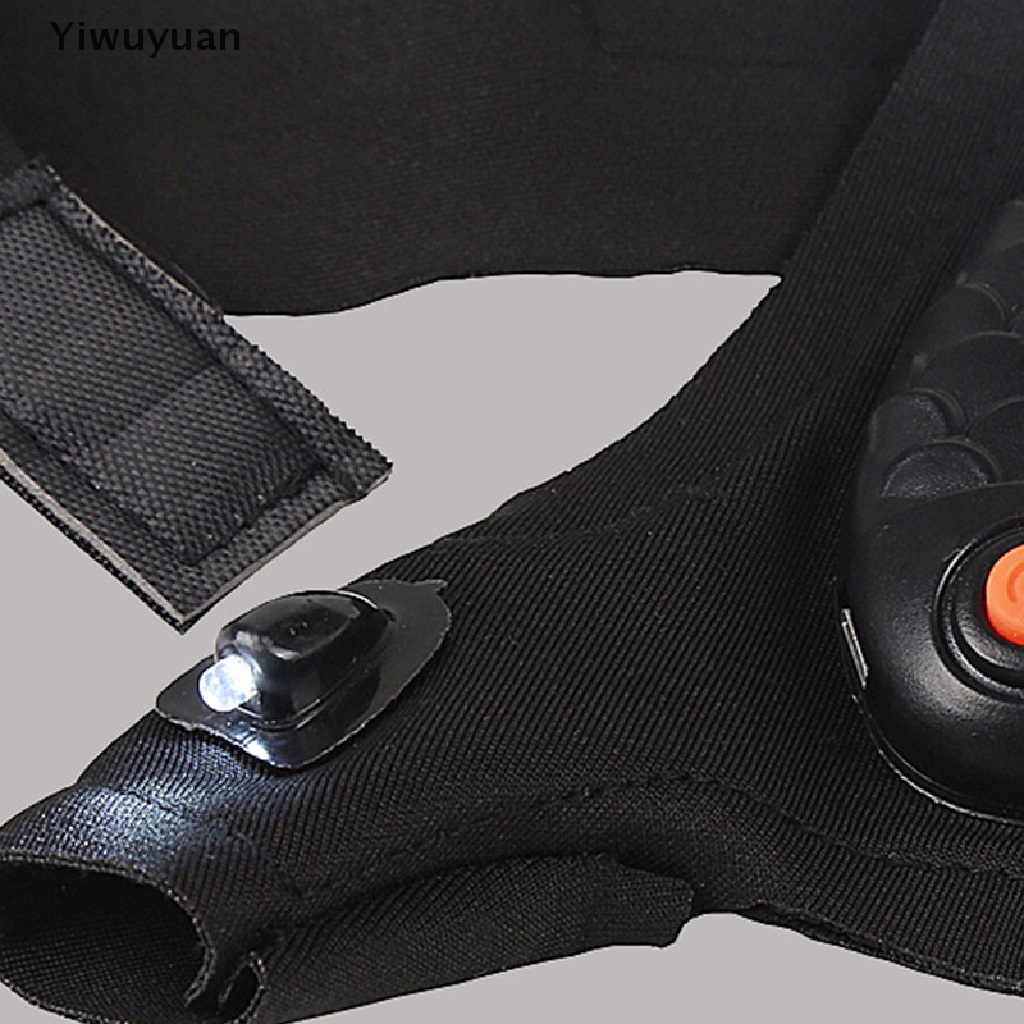 Găng Tay Câu Cá Hở Ngón Có Đèn Pin LED Có Thể Sạc Lại Yiwuyuan >
