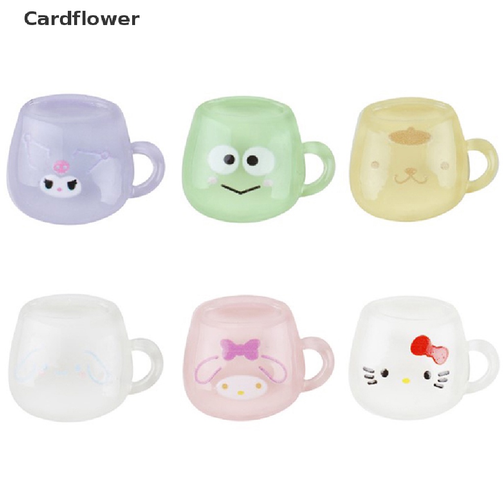 &lt; Cardflower &gt; Set 10 Tượng Phát Sáng Trong Bóng Tối Đồ Chơi Búp Bê Bằng Nhựa Resin Craf Đang Giảm Giá