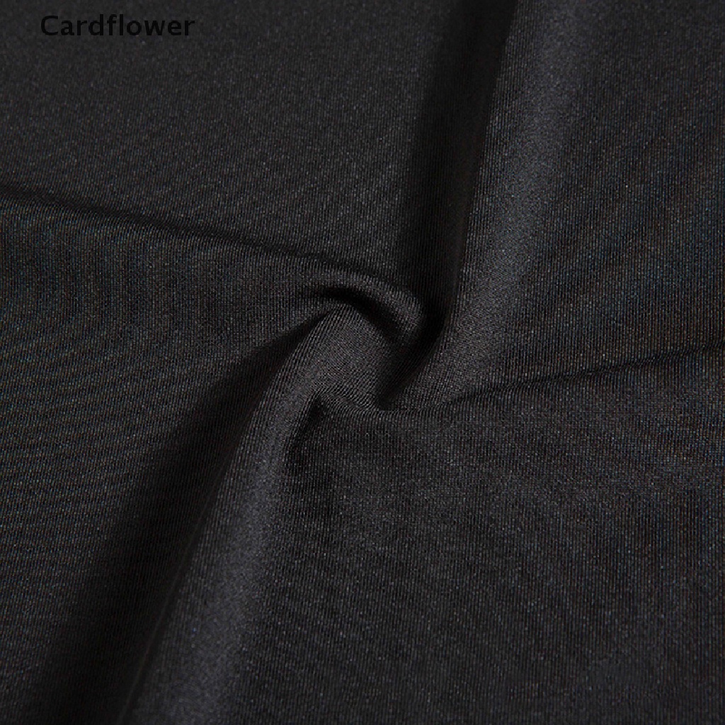 < Cardflower > Áo Thun Ôm Dáng Dài Tay Ngắn Khô Thoáng Tập Gym Chạy Bộ Thể Dục Thể Thao Unisex