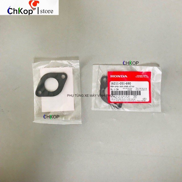 Phíp cánh nhiệt cổ hút Dream Chinh Hãng Honda -Chkop