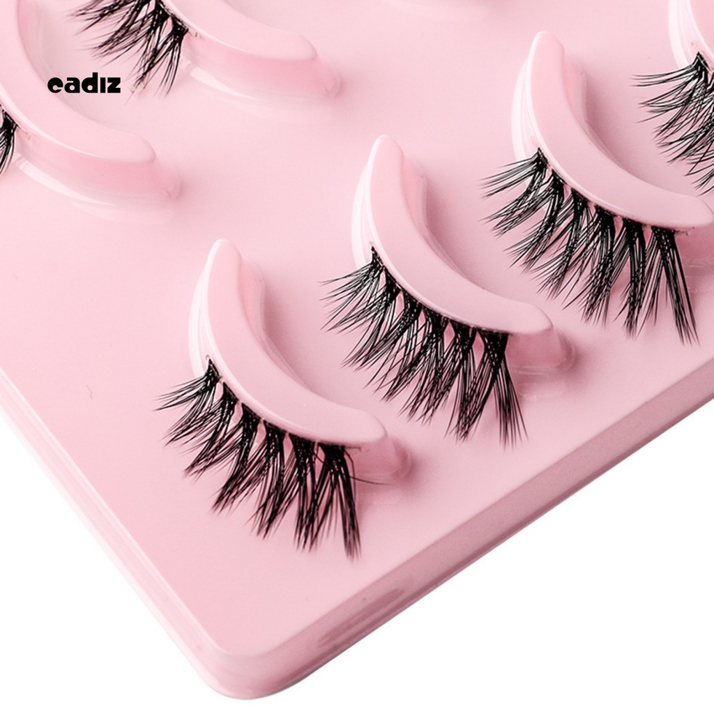 Hộp 5 Cặp Lông Mi Giả Trang Điểm Làm Đẹp