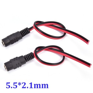 Dây Nguồn có Jack DC 5.5*2.1mm -dùng nối để cấp nguồn cho các thiết bị và linh kiện điện tử - P2
