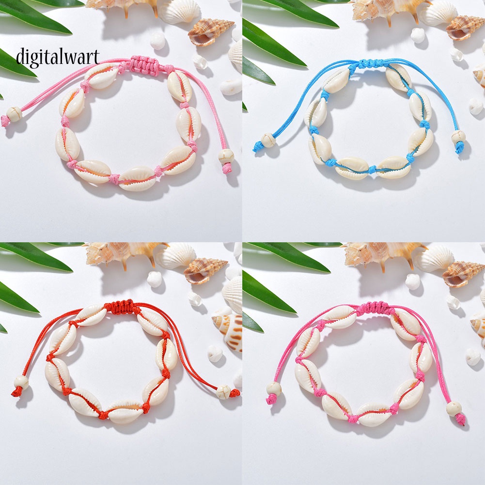 Kỹ Thuật Số| Vòng Tay Vỏ Sò Đan Tay Thời Trang Nữ Tính