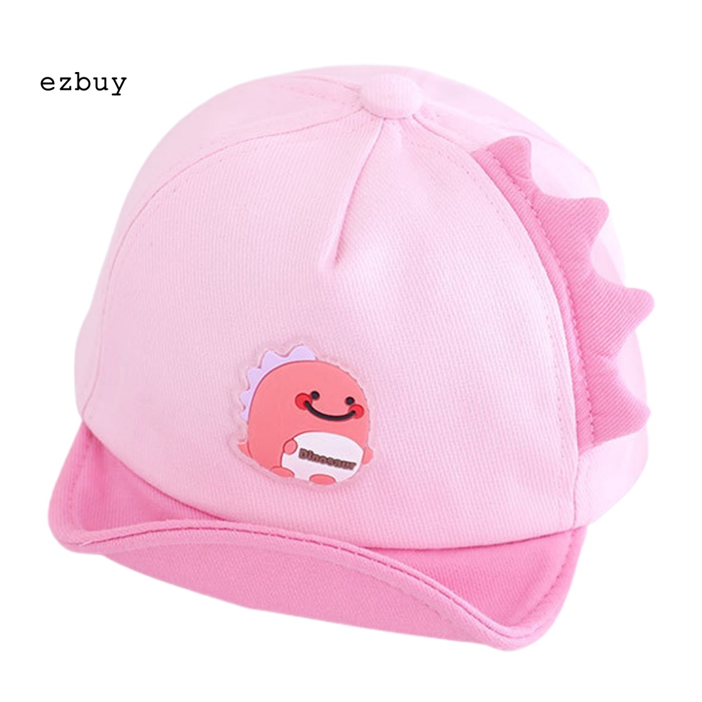 Mũ Lưỡi Trai Cotton Thoáng Khí In Họa Tiết Khủng Long Dành Cho Bé