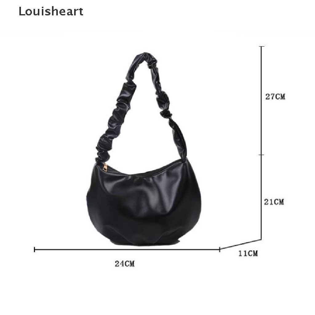 Túi Xách Đeo Vai Louisheart Dây Đeo Xếp Ly Thời Trang Mùa Hè Cho Nữ TFG