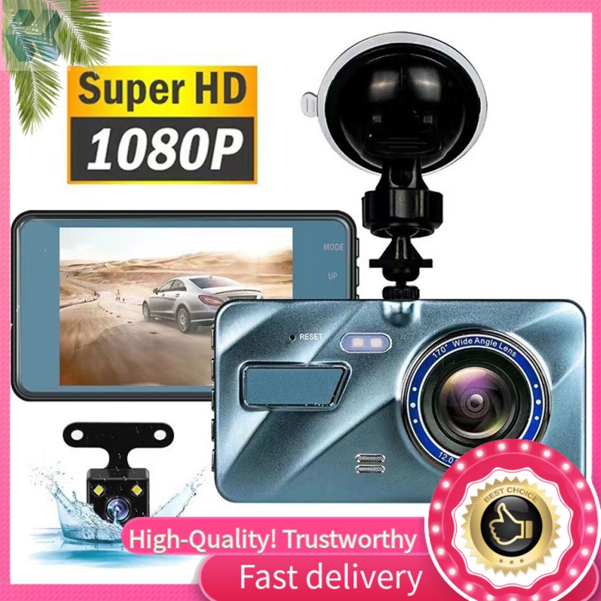 Camera Ghi Hình Trước Và Sau 4 &quot;1080p Cho Xe Hơi